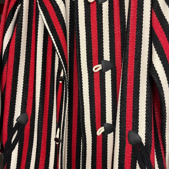 Isabel Marant Etoile belia wool coat size 38 euc striped - Picture 4 of 5